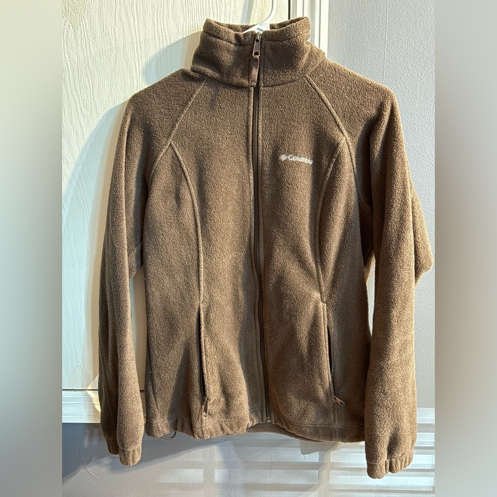 Columbia Brown Fleece Jacket